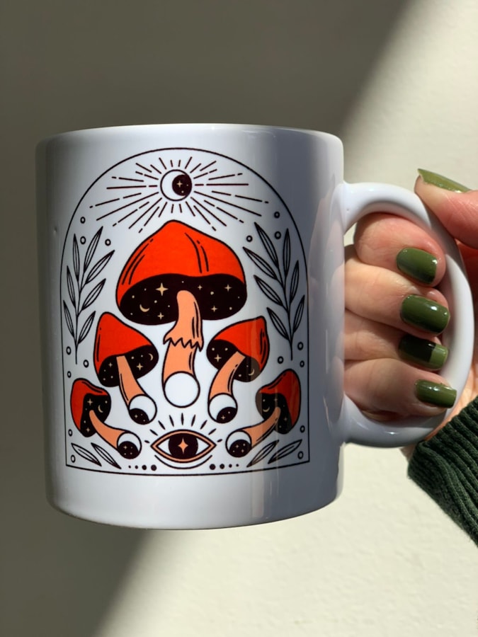 Caneca Cogumelos — imagem 1