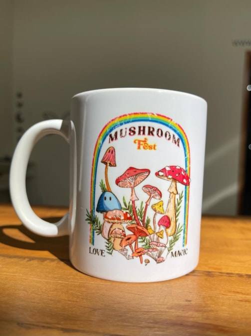 Caneca Cogumelos Fest