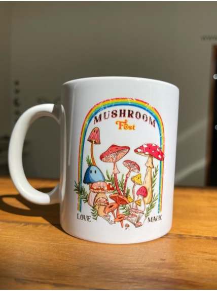 Caneca Cogumelos Fest