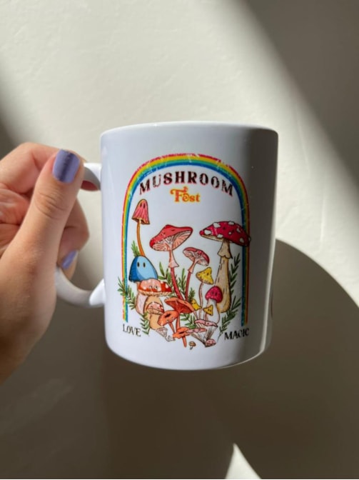 Caneca Cogumelos Fest