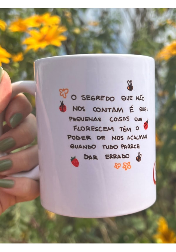 Caneca Coisas que Florescem