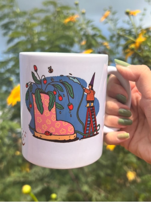 Caneca Coisas que Florescem