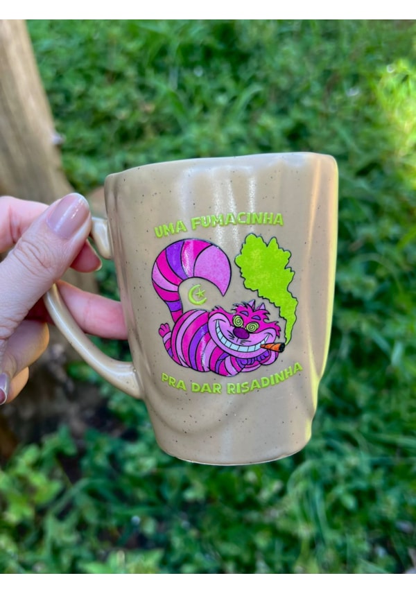 Caneca Duna Sândalo Gato Fumacinha - 280ml