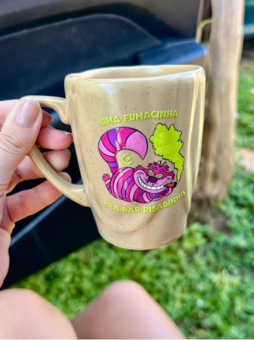 Caneca Duna Sândalo Gato Fumacinha - 280ml
