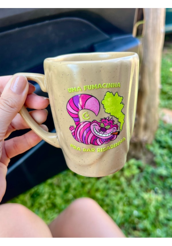 Caneca Duna Sândalo Gato Fumacinha - 280ml