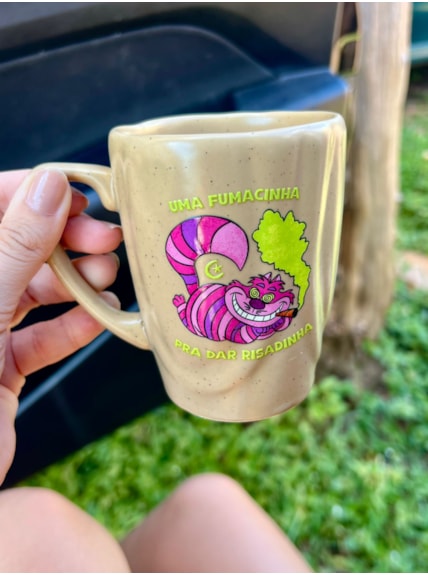 Caneca Duna Sândalo Gato Fumacinha - 280ml