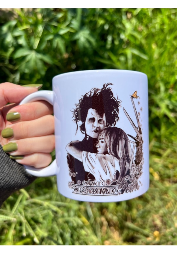 Caneca Edward Mãos de Tesoura
