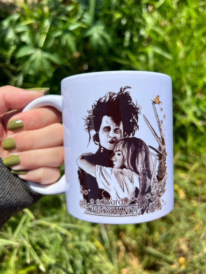 Caneca Edward Mãos de Tesoura — imagem 1