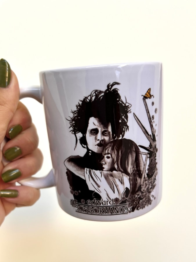 Caneca Edward Mãos de Tesoura — imagem 2