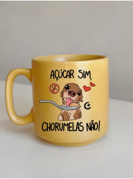 Caneca Encanto - Açúcar sim, chorumelas não - 235ml