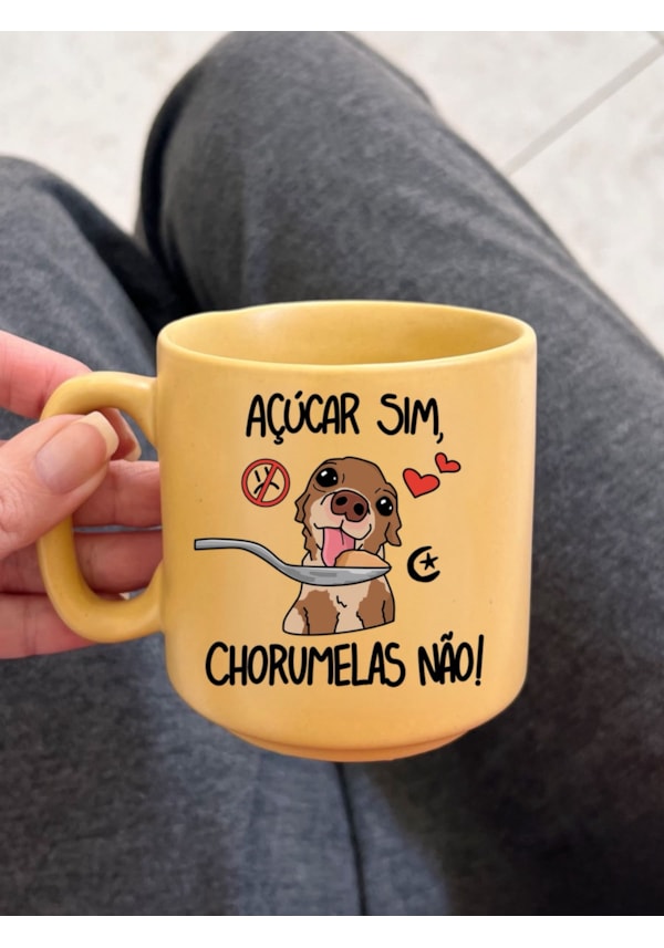 Caneca Encanto - Açúcar sim, chorumelas não - 235ml