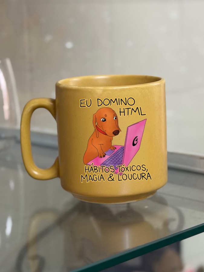 Caneca Encanto - HTML - 235ml — imagem 1