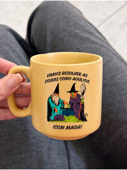 Caneca Encanto - Resolver com magia - 235ml