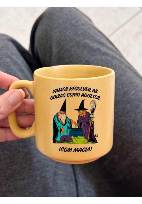Caneca Encanto - Resolver com magia - 235ml