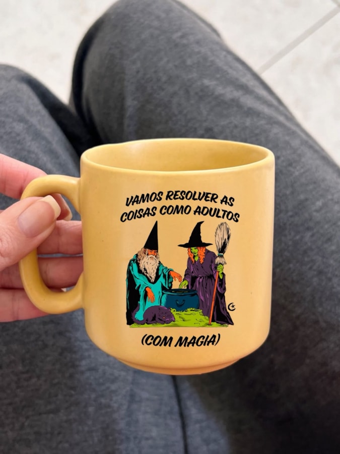 Caneca Encanto - Resolver com magia - 235ml — imagem 1