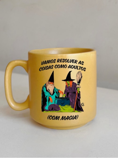 Caneca Encanto - Resolver com magia - 235ml