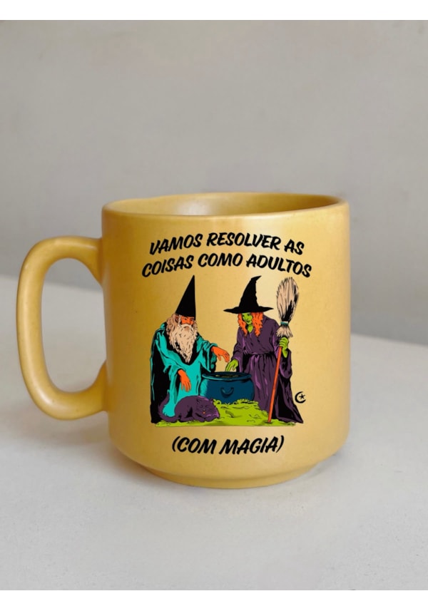 Caneca Encanto - Resolver com magia - 235ml