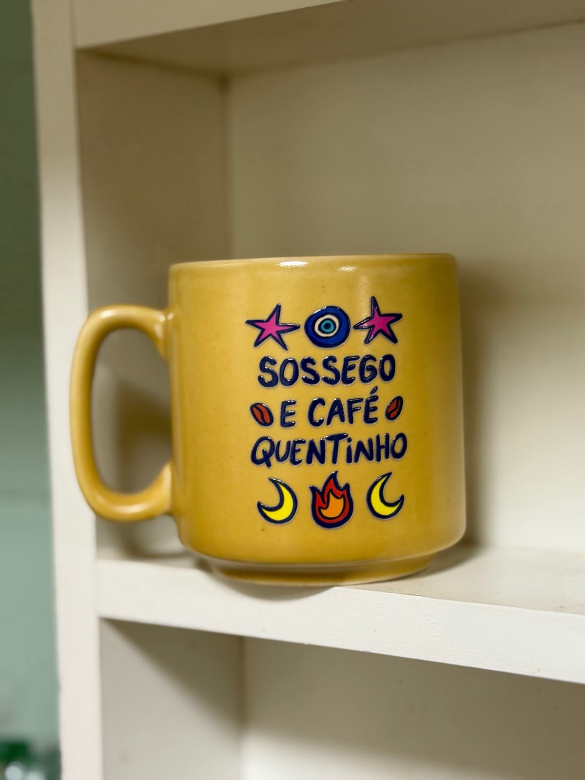 Caneca Encanto - Sossego e Café Quentinho - 235ml — imagem 1