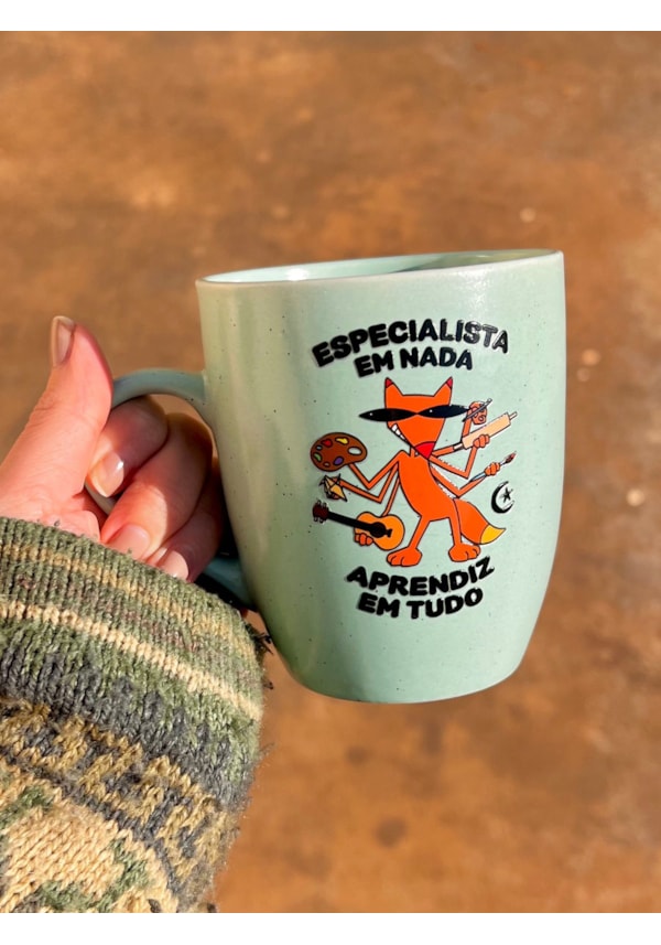 Caneca Estrelada Verde - Especialista - 330ml