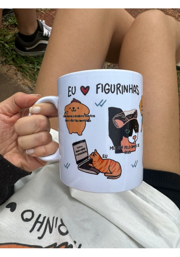 Caneca Figurinhas Memes