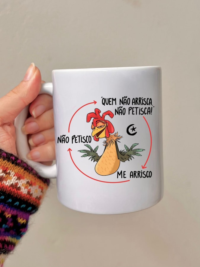 Caneca Frango Não Petisco - 325ml — imagem 1