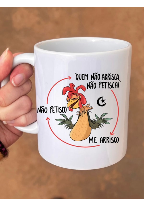Caneca Frango Não Petisco - 325ml