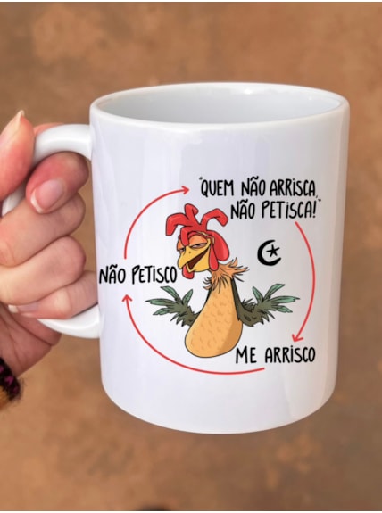 Caneca Frango Não Petisco - 325ml