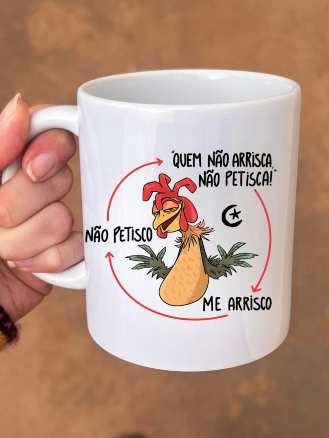 Caneca Frango Não Petisco - 325ml — imagem 2
