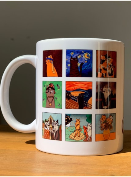 Caneca Galeria dos Gatos