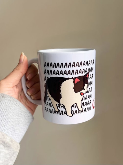 Caneca Gato AAAAA