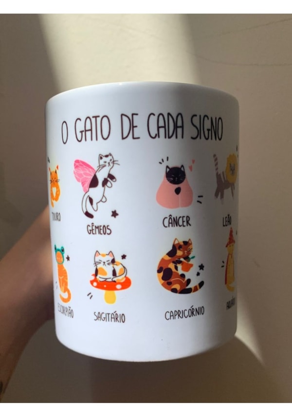 Caneca Gato de Cada Signo