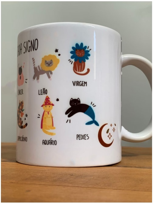 Caneca Gato de Cada Signo