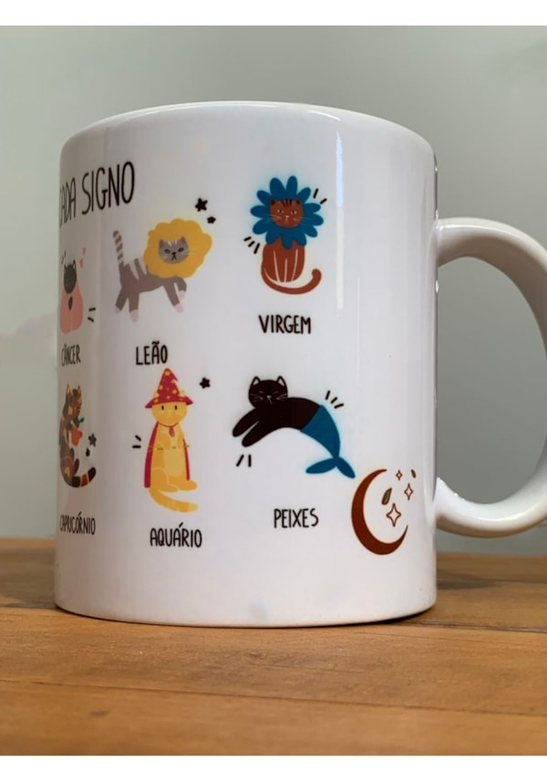 Caneca Gato de Cada Signo