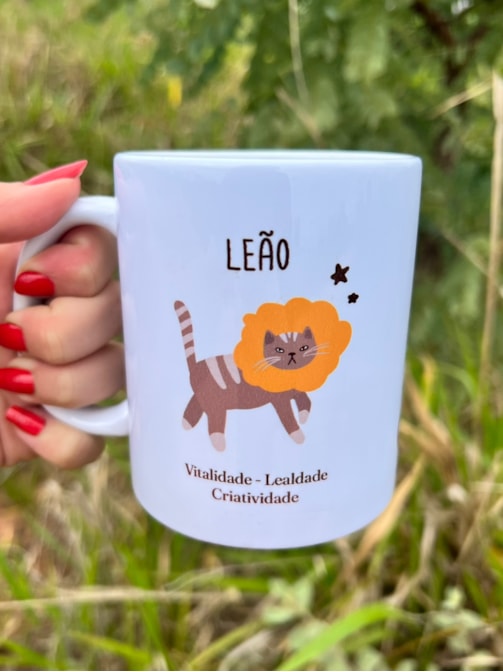 Caneca Gato de Leão