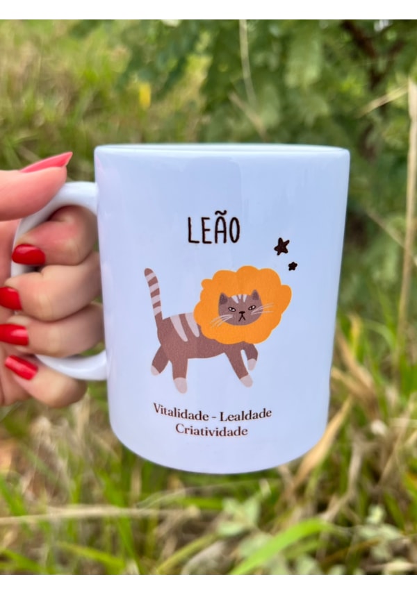 Caneca Gato de Leão