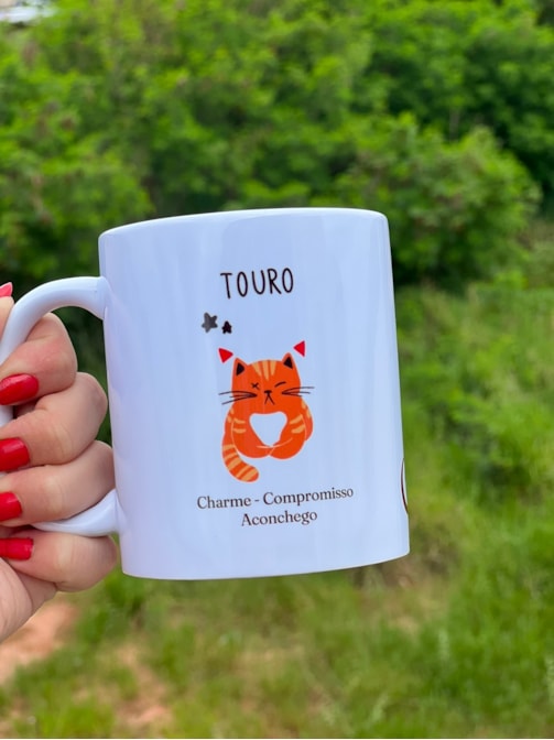 Caneca Gato de Touro