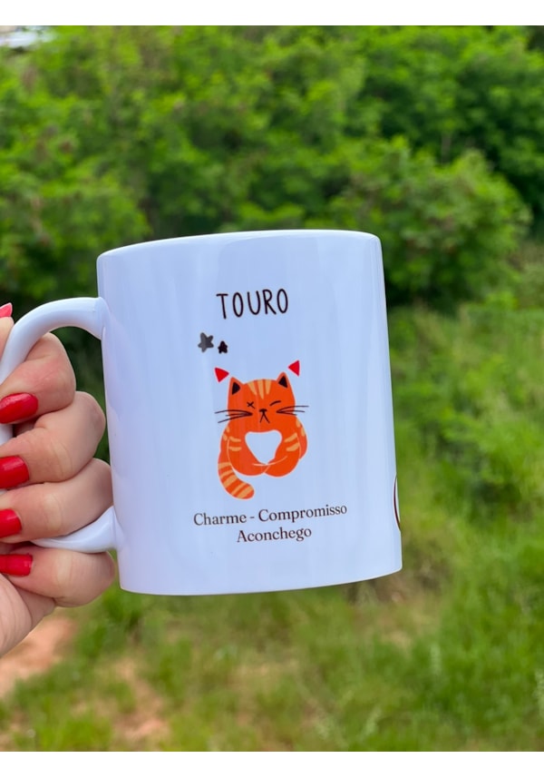 Caneca Gato de Touro
