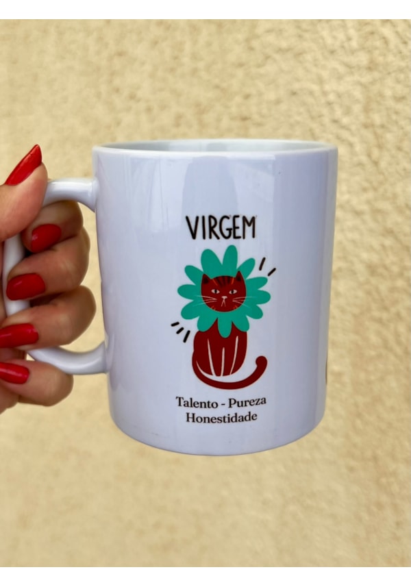 Caneca Gato de Virgem
