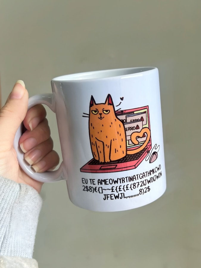 Caneca Gato eu te meow — imagem 1