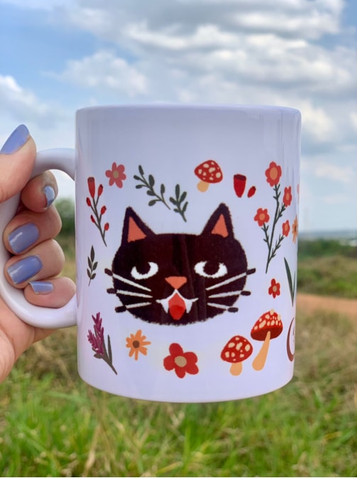 Caneca Gato Fofo