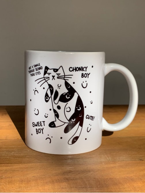 Caneca Gato Smile