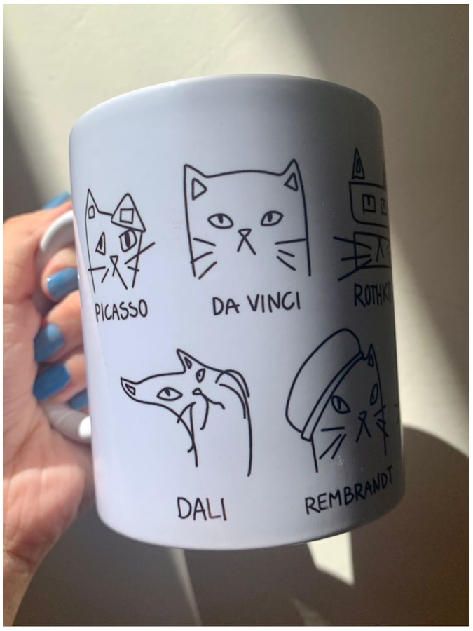 Caneca Gatos Art — imagem 1