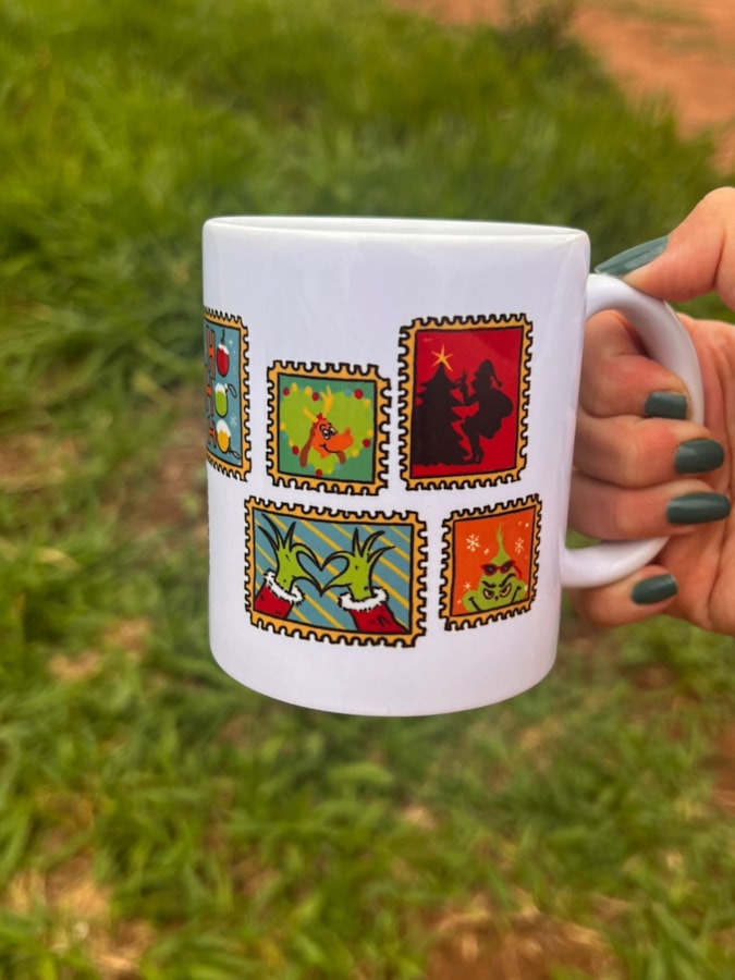 Caneca Grinch Momentinhos — imagem 1