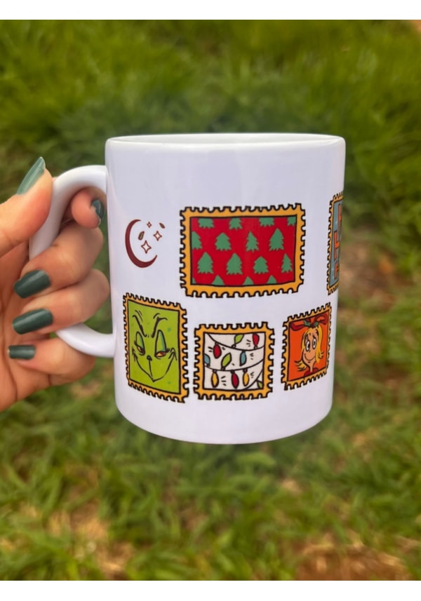 Caneca Grinch Momentinhos