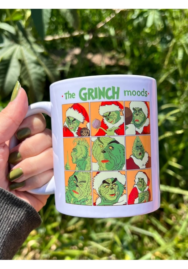 Caneca Grinch Moods