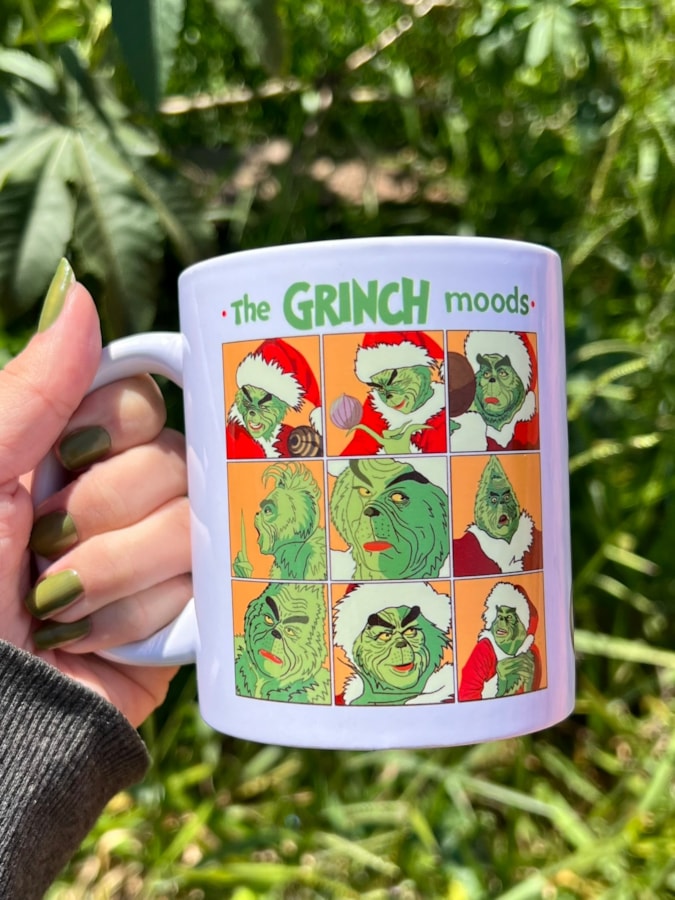 Caneca Grinch Moods — imagem 1