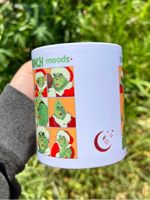 Caneca Grinch Moods