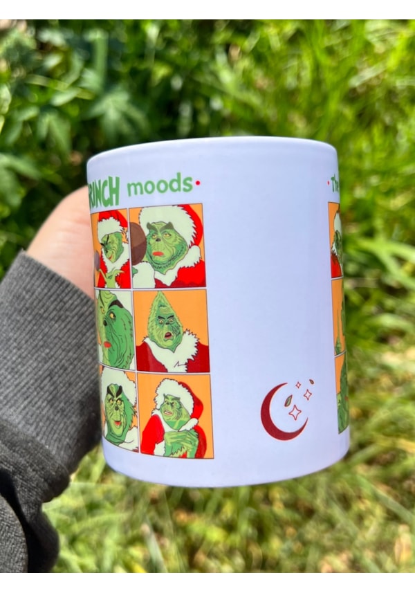 Caneca Grinch Moods
