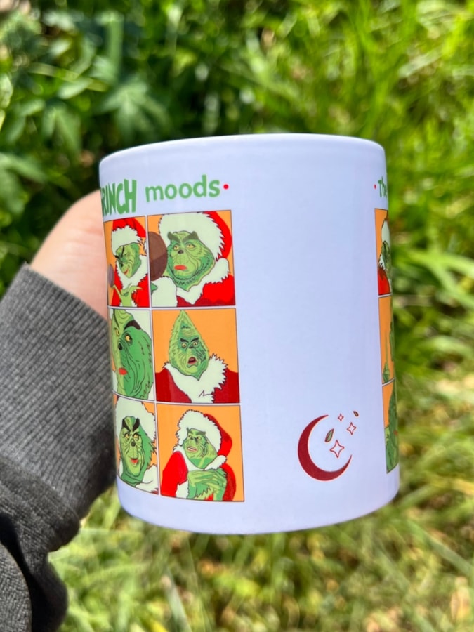 Caneca Grinch Moods — imagem 2