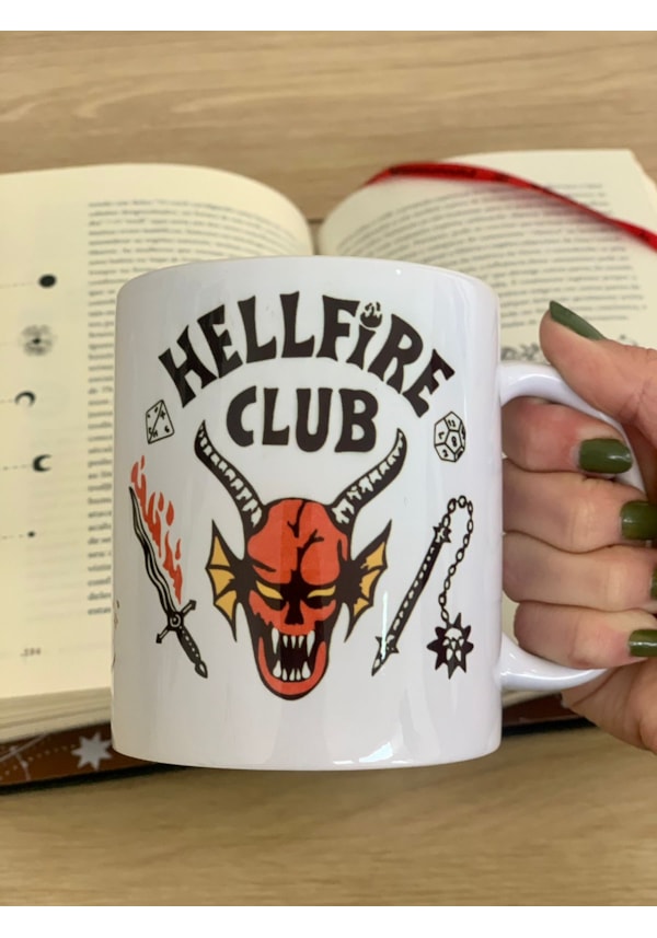 Caneca Hellfire Club - Stranger Things